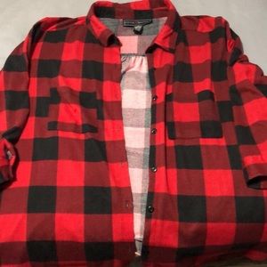 Flannel button up